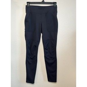 Carhartt Force Fitted Midweight Utility Legging Pants Womens Black Pockets S 4/6